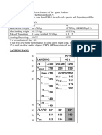 DC9 Speed Booklet.: Landing 46 T