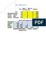 INDEX & MATCH - Simple Exercise