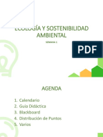 Ecología y Sostenibilidad Ambiental