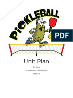 Final Draft-Pickleball Unit Plan Outline