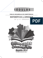 Modulo Matematica Lenguaje10 11 2014