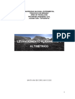 Levantamiento Planimetrico y Altimetrico