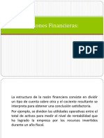 Exposición Razones Financieras Cont. Superior