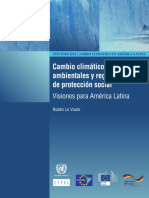 Cambio Climático, Políticas Ambientales en América Latina