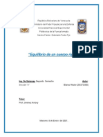 Equilibrio de Un Cuerpo Rigido-Informe-Mapamental-Fisica 1-Hector Blanco - (A)