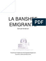 La Banshee Emigrante (Gertrude Henderson )