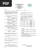 Test I. Read Each Item, Then Choose The