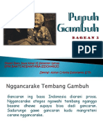 Pupuh Gambuh Bagean Loro - Gancaran