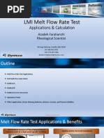 LMI Melt Flow Rate Test: Applications and Calculations