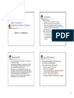 Lecture 1: Introduction: EE140: Introduction To Programming Concepts For Engineers