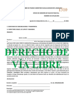 Derecho de Via Libre