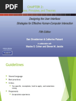 Guidelines, Principles, and Theories: Designing The User Interface: Strategies For Effective Human-Computer Interaction