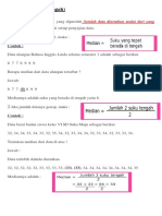 Materi Median Dan Modus