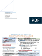 COVID 19 Workflow