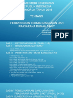 Permenkes No. 24 TTG Persyaratan Teknis Bangunan Dan Prasarana RS