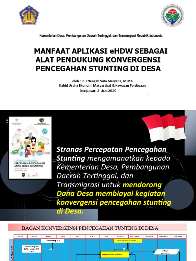 Aplikasi eHDW untuk Pencegahan Stunting | PDF