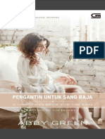 Abby Green Pengantin Untuk Sang Raja (A Christmas Bride For The King)