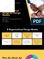 1.1 - Organizational Design & Change Models