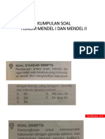 2b. Kumpulan Soal Hukum Mendel I Dan II