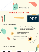 Tema 3 Subtema 2 Gerak Dalam Tari