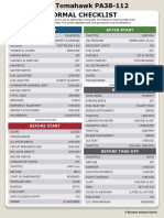 Checklist PA38