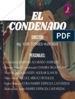 CUENTO EL CONDENADO-GUIÓN (AGUILAR, ALVARADO, ARBOCO, ESPINOZA E INGA)