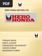 Hero Honda Motors LTD