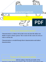 Characterization: Litterature Francaise