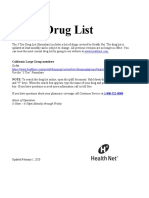 California 3 Tier Drug List