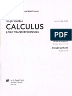 Student Solutions Manual For Calculus Early Transcendentals