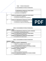 Formato de Las Tematicas A Trabajar