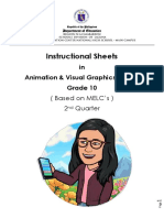 Instructional Sheets: in Animation & Visual Graphics Design Grade 10