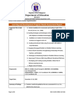 L&D Needs Assessment Report