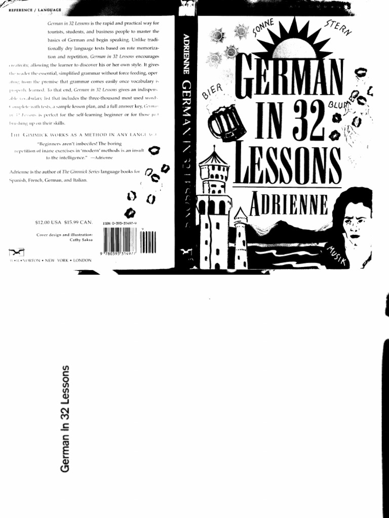 German in 32 - Lessons, PDF, Morphology