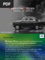 Download hindustan motors case study  ppt by mridulakhanna SN4928421 doc pdf