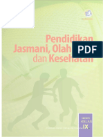 Buku Siswa PJOK IX Sem.1-2 Revisi 2018