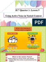 ACTIVE VOICE Lesson Guide For Grade 7