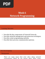 W6 Network Programming - Presentation