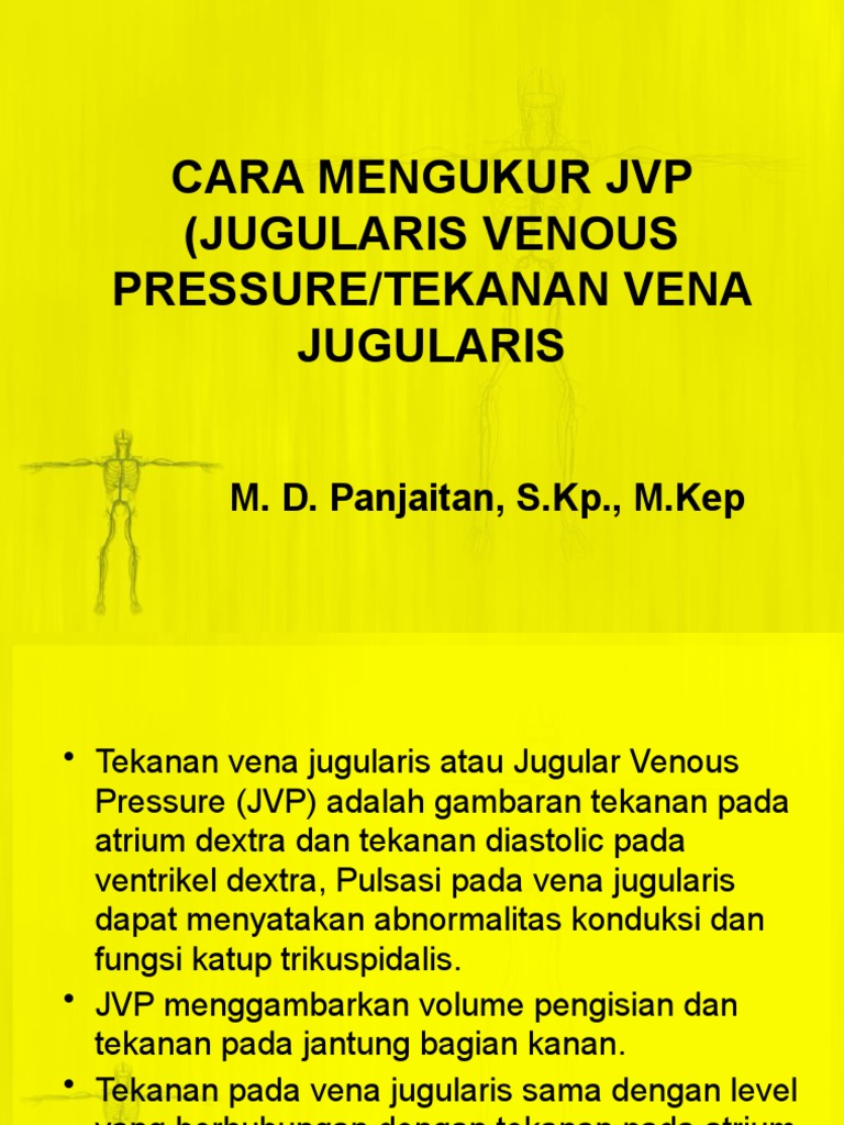 CARA MENGUKUR JVP Dan CVP | PDF
