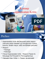 Konsep Keperawatan Kritis