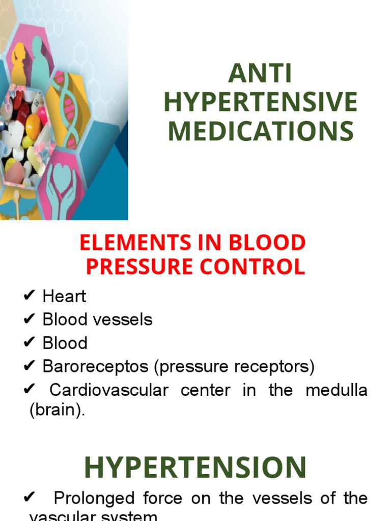 Antihypertensive Medications Overview | PDF | Hypertension | Angiotensin