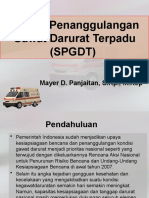 Sistem Penanggulangan Gawat Darurat Terpadu (SPGDT)