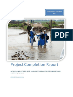 Project Completion Report: September-October 2013