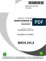 Soal Biologi K 13 Utama