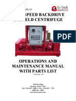 Model 1456 Operations and Maintenance Manual With Parts List