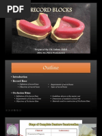 Record Bases and Occlusal Rims | PDF | Dentures | Materials