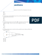 Self-Test Questions: Option D (SL)