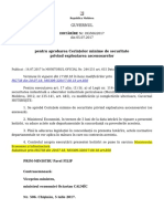 HOTĂRÎRE Nr. 506 din 05-07-2017 pentru aprobarea Cerințelor minime de securitate privind exploatarea ascensoarelor