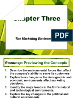 Chapter Three: The Marketing Environment