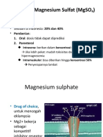 Pemberian Magnesium Sulfat (MgSO4)
